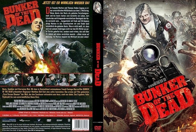 Bunker of the Dead DVD-Cover deutsch