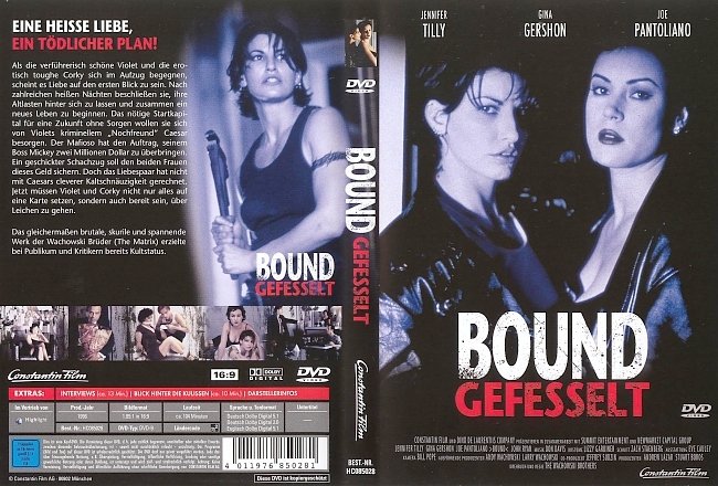 Bound Gefesselt cover DVD-Cover deutsch