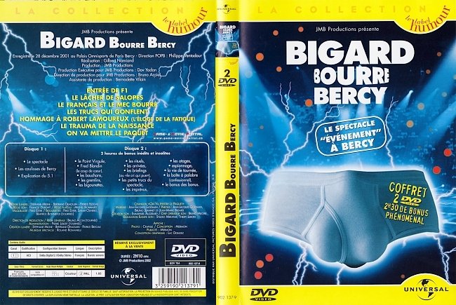 Bigard Bourre Bercy DVD-Cover deutsch