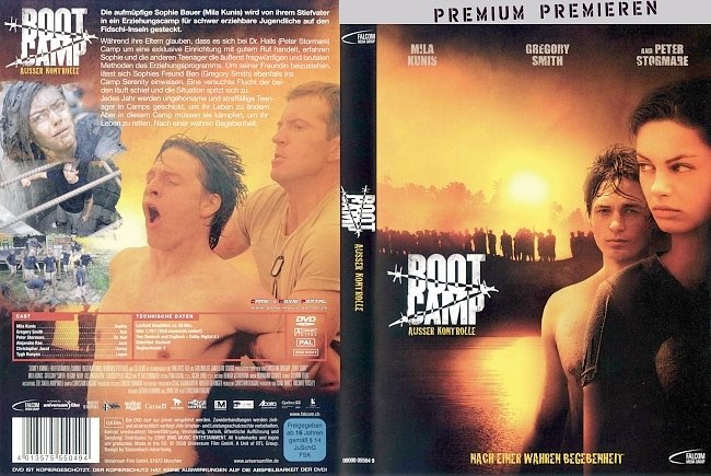 Boot Camp cover DVD-Cover deutsch