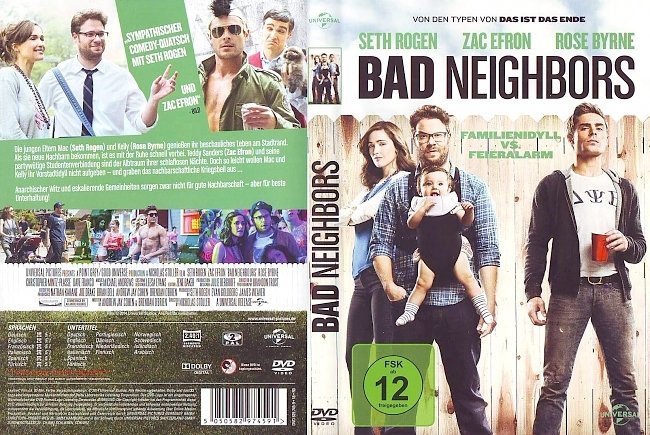 Bad Neighbors DVD-Cover deutsch