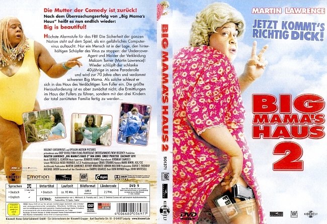 Big Mamas Haus 2 cover DVD-Cover deutsch