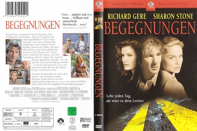 Begegnungen Gere Stone DVD-Cover deutsch