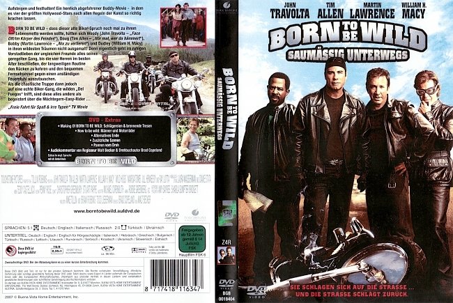 Born to Be Wild Saumaessig Unterwegs DVD-Cover deutsch