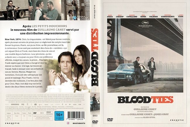 Blood Ties DVD-Cover deutsch