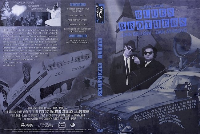 Blues Brothers DVD-Cover deutsch
