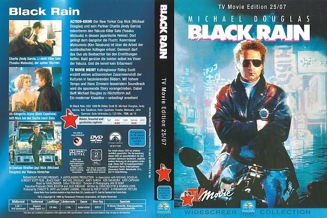 Black Rain 2 DVD-Cover deutsch