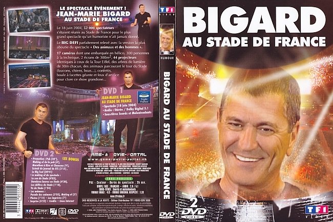 Bigard au stade de France DVD-Cover deutsch