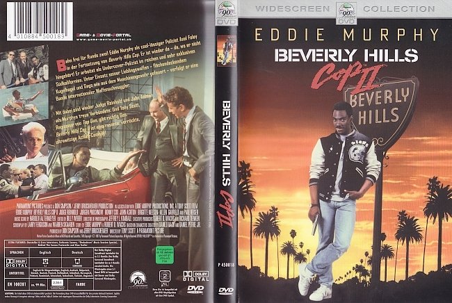 Beverly Hills Cop 2 DVD-Cover deutsch