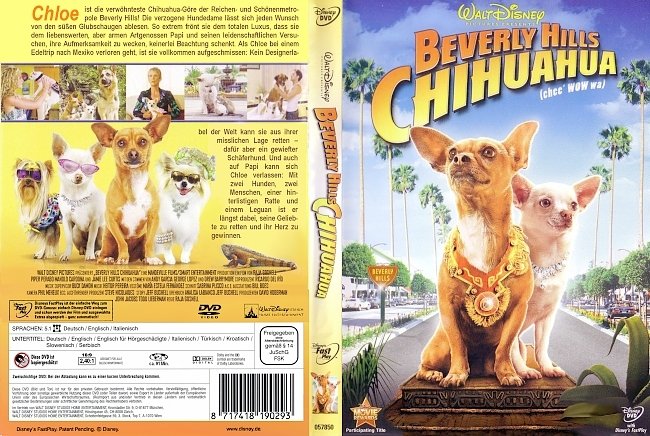 Beverly Hills Chihuahua DVD-Cover deutsch