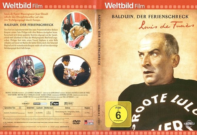 Balduin der Ferienschreck DVD-Cover deutsch