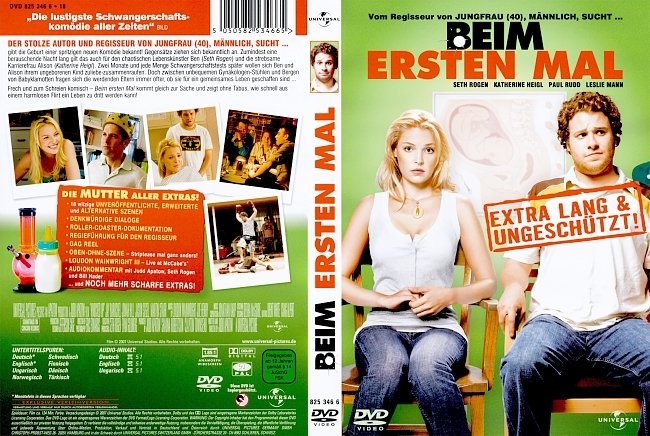 Beim Ersten Mal DVD-Cover deutsch