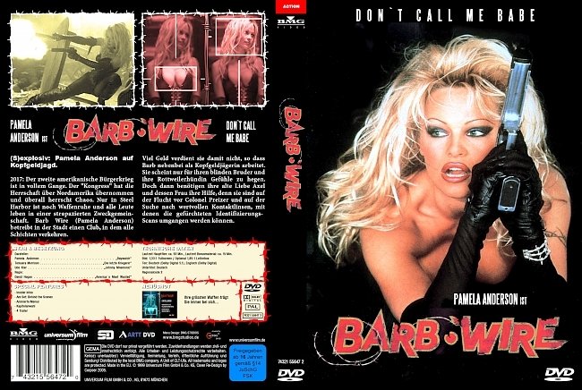 Barb Wire DVD-Cover deutsch
