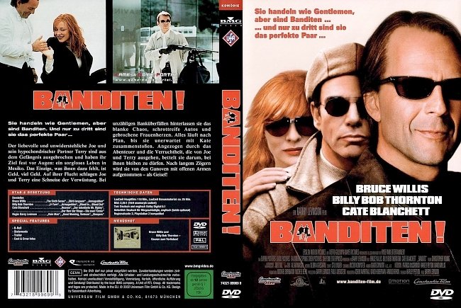 Banditen Bruce Willis DVD-Cover deutsch