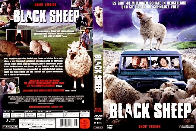 Black Sheep DVD-Cover deutsch