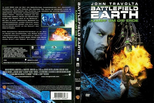 Battlefield Earth DVD-Cover deutsch