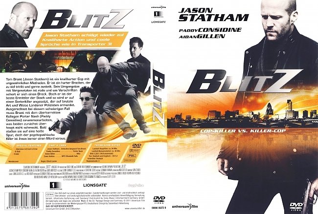 Blitz 2 DVD-Cover deutsch