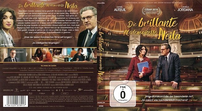 Die brillante Mademoiselle Neila Cover Blu ray Deutsch German german blu ray cover