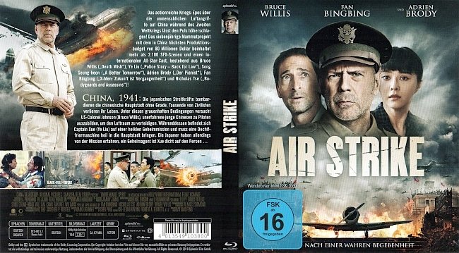 Air Strike Cover Deutsch German Bluray german blu ray cover