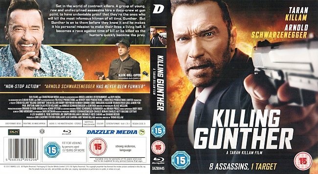 Killing Gunther Blu ray Cover German Deutsch german blu ray cover