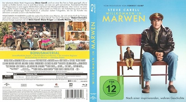 Willkommen in Marwen Blu ray Cover Deutsch German german blu ray cover