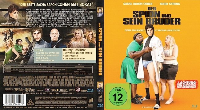Der Spion und sein Bruder Cover Bluray Deutsch German german blu ray cover