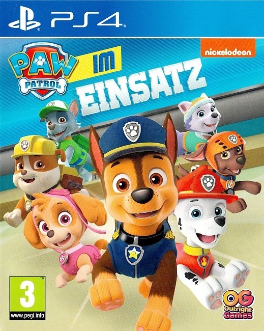 Paw Patrol Im Einsatz Review Kritik Test Game german ps4 cover