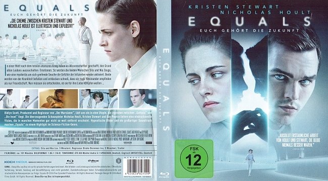 Equals Euch gehoert die Zukunft Cover Blu ray German Deutsch german blu ray cover