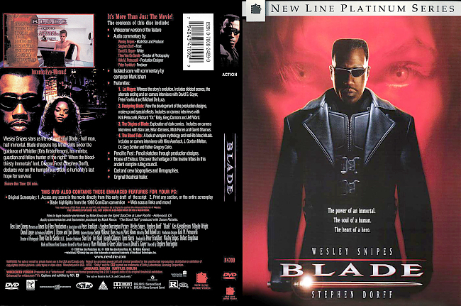 Blade Code 1 DVD-Cover deutsch