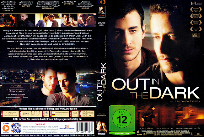 Out in the Dark german dvd cover
