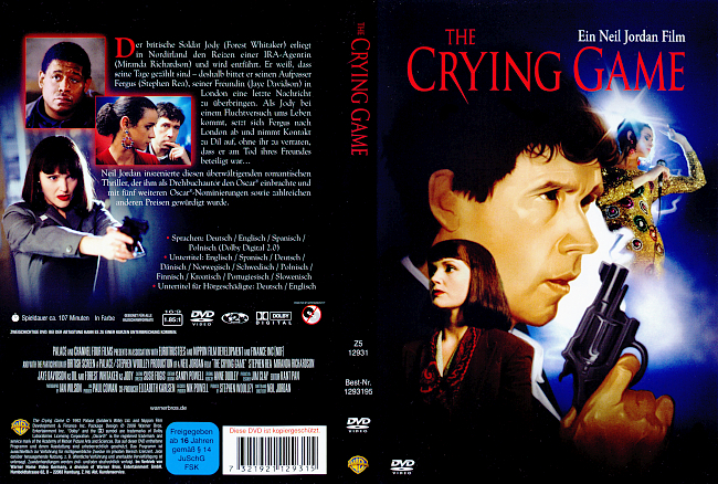 The Crying Game german dvd cover
