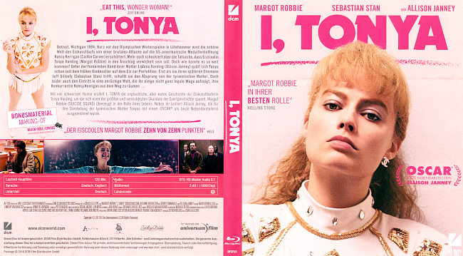 I Tonya Blu ray German Deutsch Cover GameMoviePortal BlackBullCovers german blu ray cover